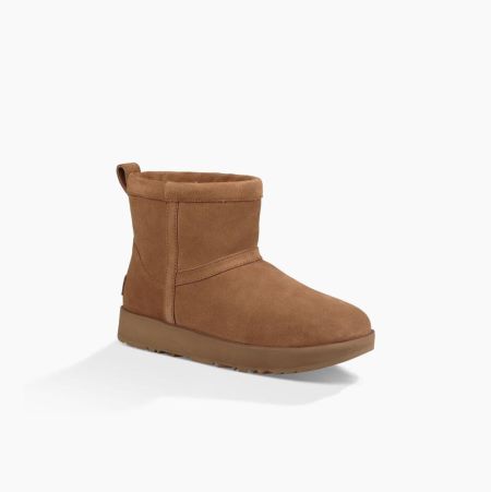 UGG Classic Mini Weather - Boots Dame - Brune (NO-F241)